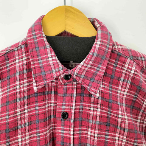 ビッグジョン BIG JOHN 80-90S L/S チェックネルシャツ ヘビネル メンズ import:M