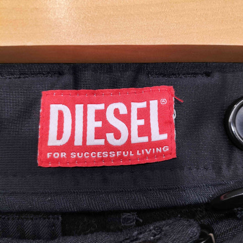 ディーゼル DIESEL P-WIRE 素材切替 ストライプ テーラードパンツ メンズ JPN:44