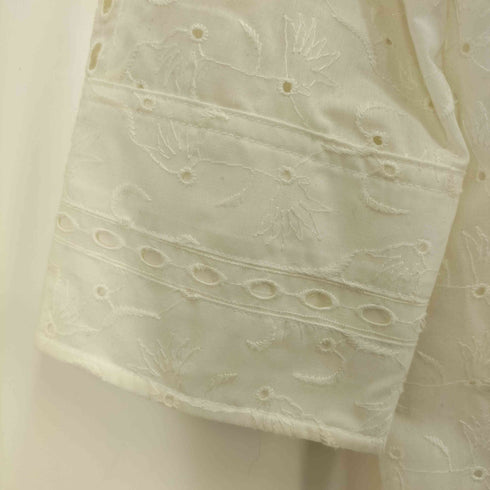 マウジー moussy EYELET LONG シャツ レディース F
