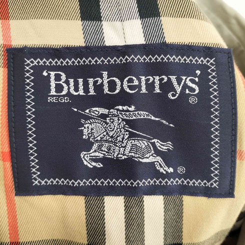 バーバリーズ BURBERRYS 裏地ノヴァチェックステンカラーコート メンズ 165