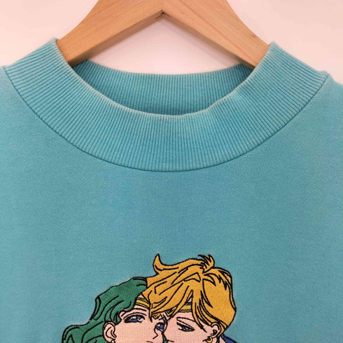 プニュズ PUNYUS 刺繍スウェットフリルワンピース レディース JPN:2