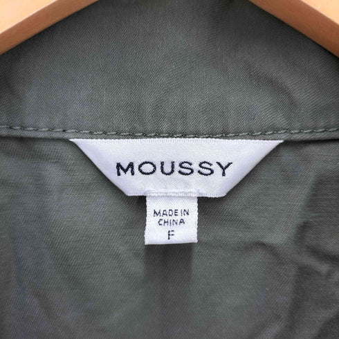 マウジー moussy SLEEVELESS UTILITY ジャケット レディース F