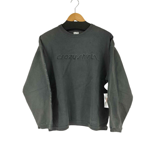 クレイジーシャツ CRAZY SHIRTS フロントロゴプリントスウェット メンズ JPN:S