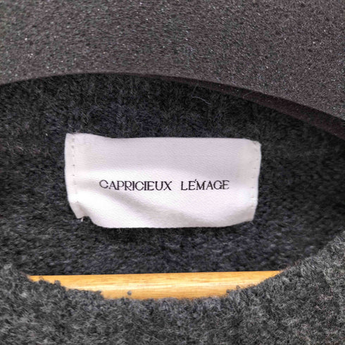 カプリシュレマージュ CAPRICIEUX LEMAGE クルーネックアクリルニット レディース JPN:M