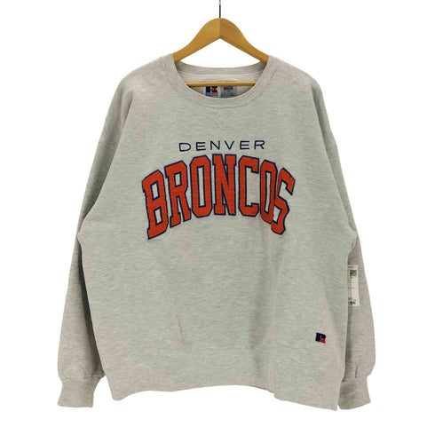 ラッセルアスレチック RUSSELL ATHLETIC 80-90s USA製 ロゴワッペンクルーネックスウェット メンズ import:XXL