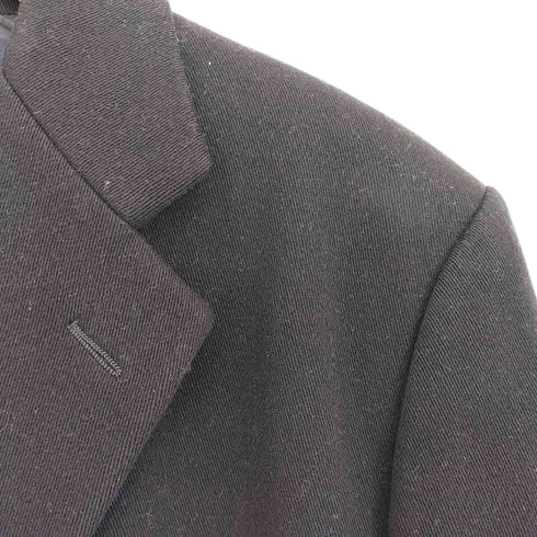 アルマーニコレツィオーニ ARMANI COLLEZIONI パワーショルダー ウール混 チェスターコート メンズ EUR:50