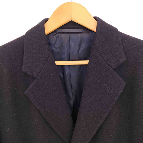 アルマーニコレツィオーニ ARMANI COLLEZIONI パワーショルダー ウール混 チェスターコート メンズ EUR:50