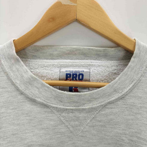 ラッセルアスレチック RUSSELL ATHLETIC 90s USA製 PRO COTTON プリントクルーネックスウェット メンズ import:L