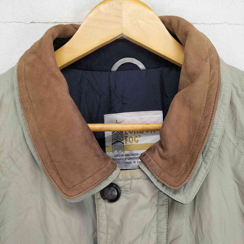 ロンドンフォグ LONDON FOG レイヤーカラー ドローストリング ジップジャケット メンズ