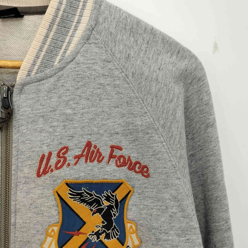 アヴィレックス AVIREX L/S SWEAT SUKA JACKET スウェットスカジャン メンズ JPN:L