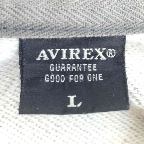 アヴィレックス AVIREX L/S SWEAT SUKA JACKET スウェットスカジャン メンズ JPN:L
