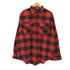 ノースウエストテリトリー NORTHWEST TERRITORY グアテマラ製 ダブルポケットフランネルシャツ メンズ import:L