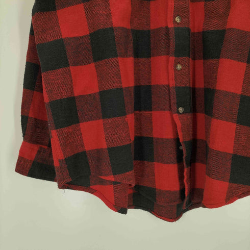 ノースウエストテリトリー NORTHWEST TERRITORY グアテマラ製 ダブルポケットフランネルシャツ メンズ import:L