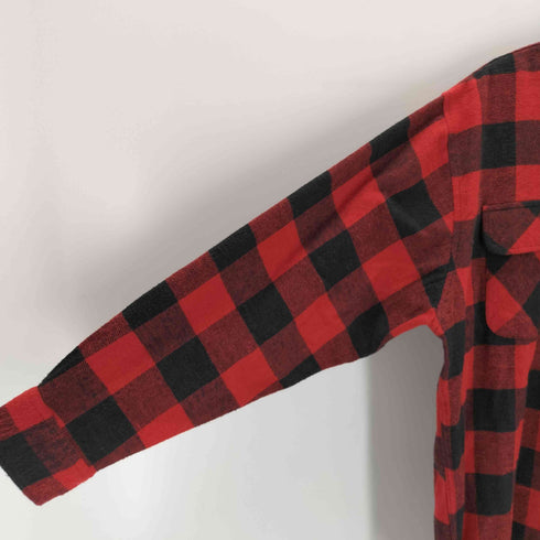 ノースウエストテリトリー NORTHWEST TERRITORY グアテマラ製 ダブルポケットフランネルシャツ メンズ import:L