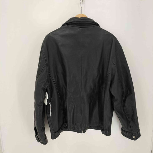 ゲス GUESS 00S 本革 ジップアップジャケット メンズ import:XL