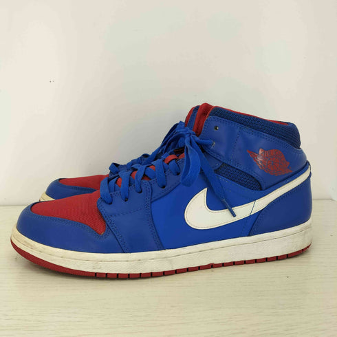 ジョーダンブランド JORDAN BRAND AIR JORDAN 1 MID ROYAL BLUE-RED DETROIT PISTONS メンズ JPN:29