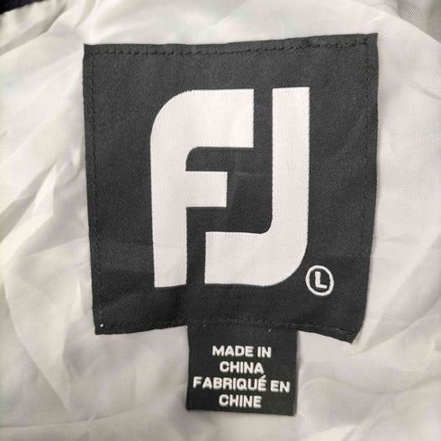 FOOT JOY フロント刺繍 ハーフジッププルオーバー メンズ