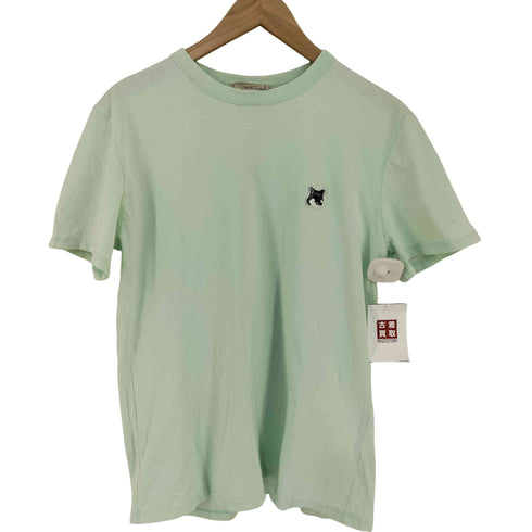 メゾンキツネ MAISON KITSUNE GREY FOX HEAD PATCH CLASSIC TEE-SHIRT メンズ JPN:XS