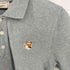 メゾンキツネ MAISON KITSUNE BOLD FOX HEAD PATCH OVERSIZE POLO メンズ JPN:XS
