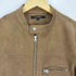 ジャックローズ JACKROSE フェイクスウェード ダブルジップ シングルライダースジャケット メンズ JPN:3
