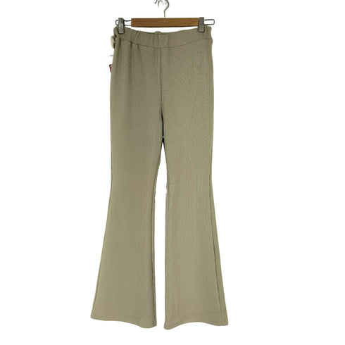 スライ SLY SHAPE RIB FLARE パンツ レディース JPN:1