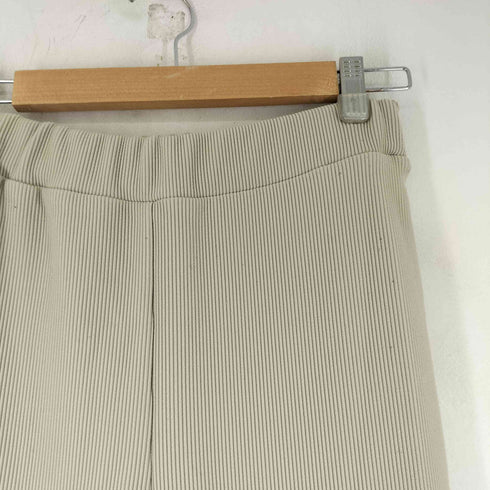スライ SLY SHAPE RIB FLARE パンツ レディース JPN:1