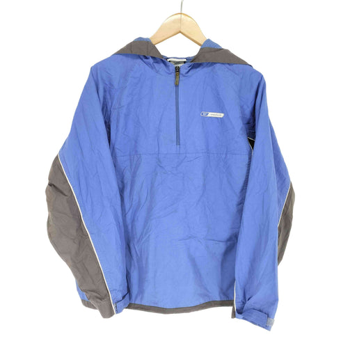 リーボック Reebok 90s ハーフジップ ナイロンフーディー メンズ import:M