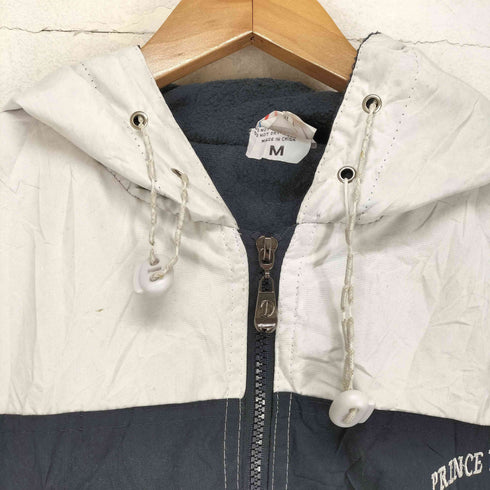 DIMCO APPAREL ボーダー柄 ジップアップ フーデッド マリンジャケット メンズ M