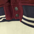 ポロバイラルフローレン Polo by RALPH LAUREN フロントフェルトワッペン スウェットスタジャン ボルドー メンズ