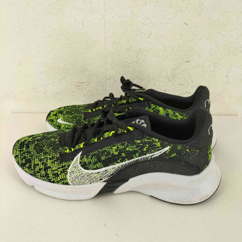 ナイキ NIKE SuperRep Go 3 Next Nature Flyknit Black/Volt/White メンズ JPN:26