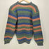 EGG SHELL 90S マルチカラー ボーダーニット メンズ import:M