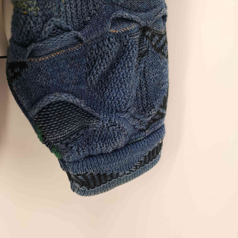 クージー COOGI COOGI BLUES 総柄3Dニット メンズ JPN:M