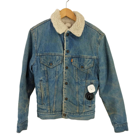 リーバイス Levis USA製 オレンジタブ ボタン裏52 デニムボアジャケット 70608 0213 メンズ US:34