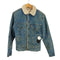 リーバイス Levis USA製 オレンジタブ ボタン裏52 デニムボアジャケット 70608 0213 メンズ US:34