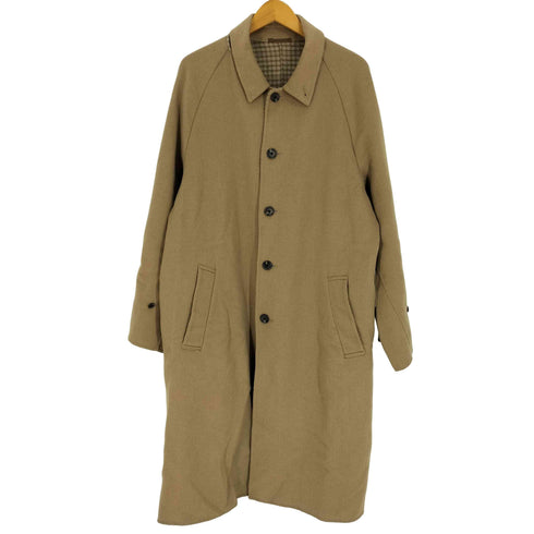 ユナイテッドアローズグリーンレーベルリラクシング UNITED ARROWS green label relaxing 21AW S140 Wビーバー リバー ステンカラー コート メンズ JPN:M