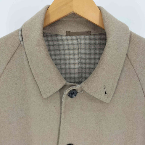 ユナイテッドアローズグリーンレーベルリラクシング UNITED ARROWS green label relaxing 21AW S140 Wビーバー リバー ステンカラー コート メンズ JPN:M