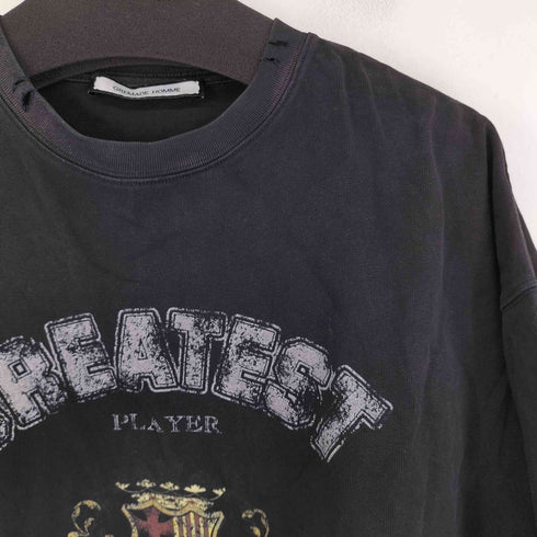 GREMADE HOMME 両面プリントダメージ加工 L/S Tシャツ メンズ JPN:M