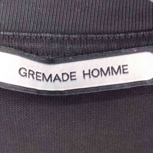 GREMADE HOMME 両面プリントダメージ加工 L/S Tシャツ メンズ JPN:M