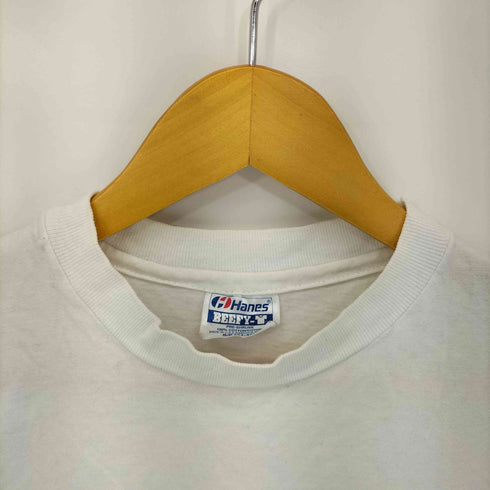ヘインズ Hanes 90S MADE IN USA 両面プリントクルーネックTシャツ メンズ import:S