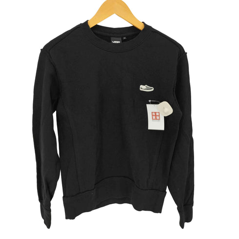 バンズ VANS バックプリント クルーネックスウェット レディース import:M
