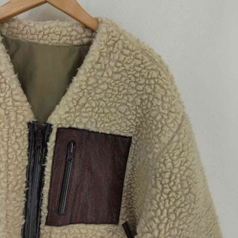ミュラーオブヨシオクボ muller of yoshiokubo Reversible Boa Blouson レディース JPN:36
