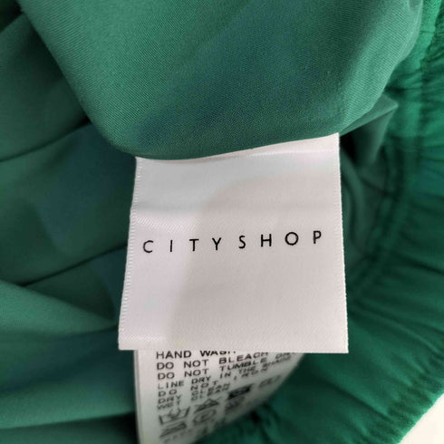 シティショップ CITYSHOP PLEATED パンツ レディース JPN:38