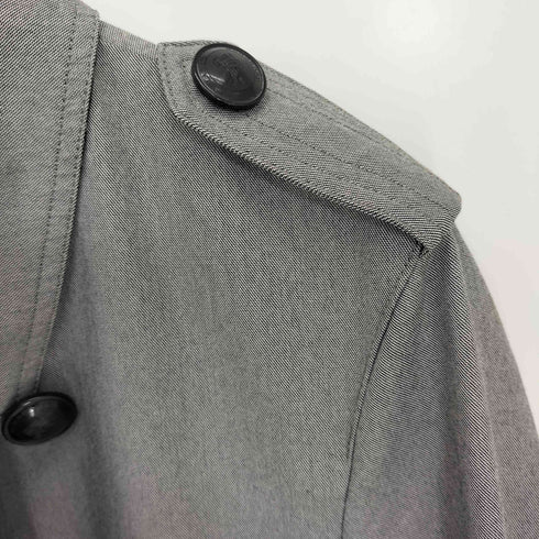 バーバリーブラックレーベル BURBERRY BLACK LABEL 背抜き ショートトレンチコート レディース import:L