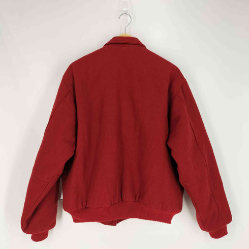 チョークライン Chalk Line 裏キルティング ジップアップ ウール ブルゾンジャケット メンズ import:XL