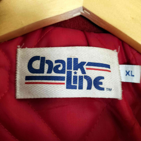 チョークライン Chalk Line 裏キルティング ジップアップ ウール ブルゾンジャケット メンズ import:XL