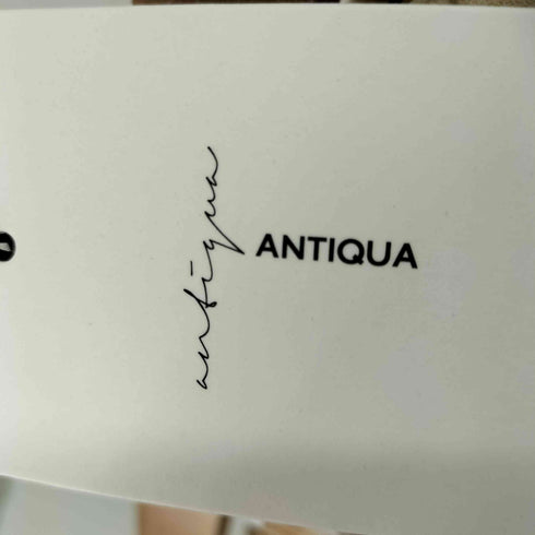 アンティカ antiqua カットジョーゼットタックワイドパンツ レディース FREE