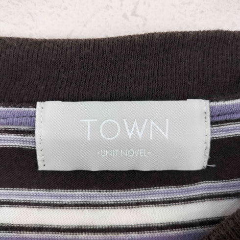 ビューティーアンドユースユナイテッドアローズ BEAUTY & YOUTH UNITED ARROWS TOWN WL BORDER PRL/カットソー メンズ JPN:L