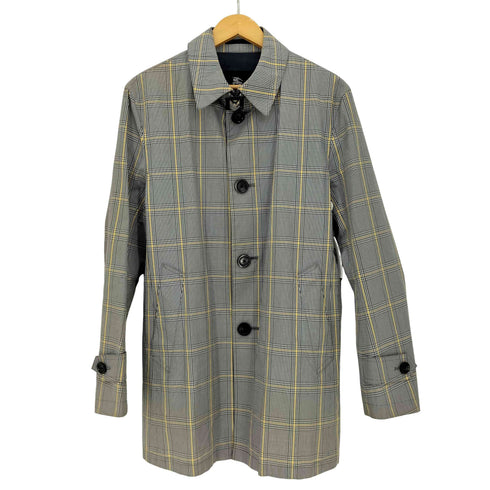 バーバリーブラックレーベル BURBERRY BLACK LABEL チェック ステンカラーコート メンズ import:L