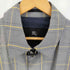 バーバリーブラックレーベル BURBERRY BLACK LABEL チェック ステンカラーコート メンズ import:L