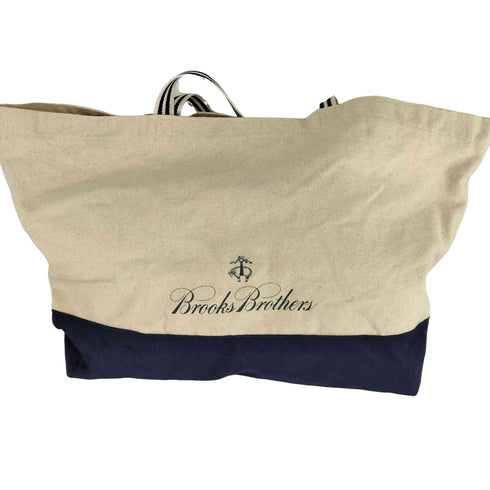 ブルックスブラザーズ BROOKS BROTHERS ロゴプリント キャンバストートバッグ レディース